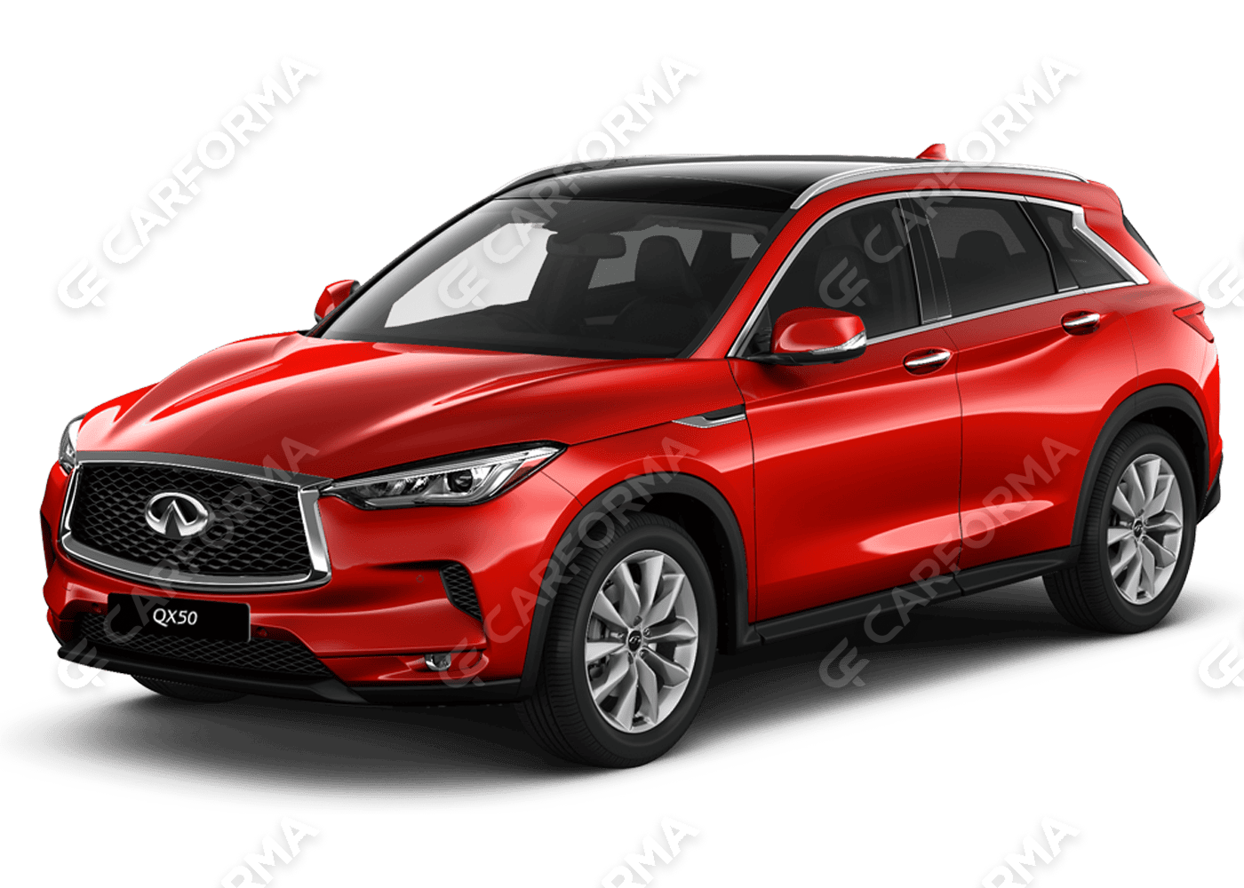 Ворсовые коврики на Infiniti QX50 II 2017&nbsp;-&nbsp;2026