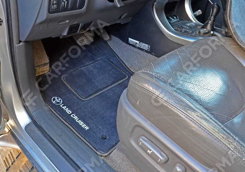 Ворсовые коврики на Toyota Land Cruiser Prado 120 2002&nbsp;-&nbsp;2009 в Чебоксарах