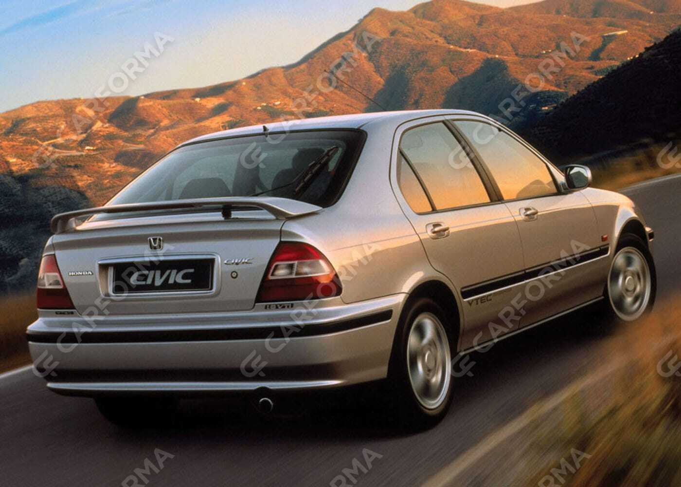 Ворсовые коврики на Honda Civic VI 5d 1995&nbsp;-&nbsp;2000