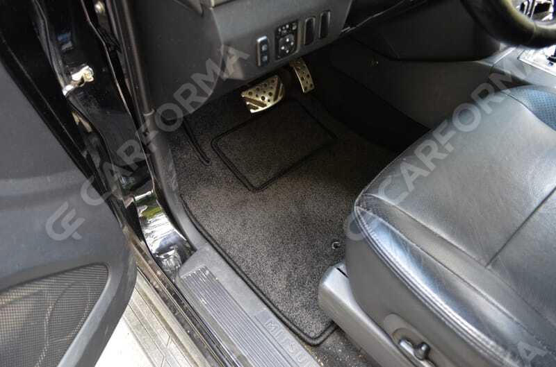 Ворсовые коврики на Mitsubishi Pajero IV 2006&nbsp;-&nbsp;2021 в Чебоксарах