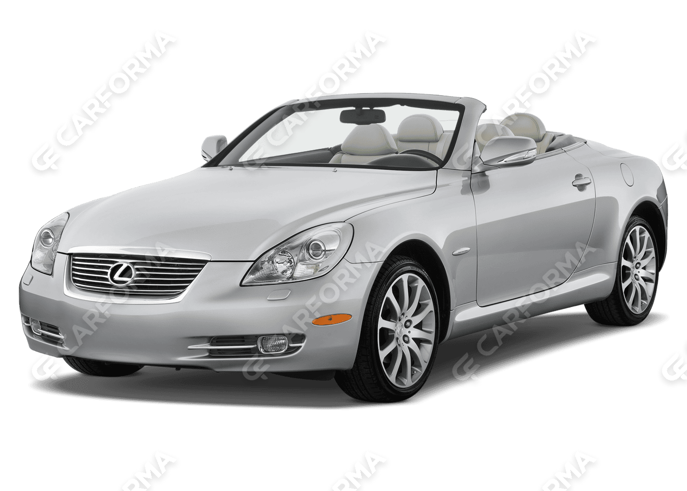 Ворсовые коврики на Lexus SC II 2001&nbsp;-&nbsp;2010