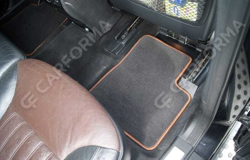 Ворсовые коврики на Mercedes GL (X164) 2006&nbsp;-&nbsp;2012 в Чебоксарах