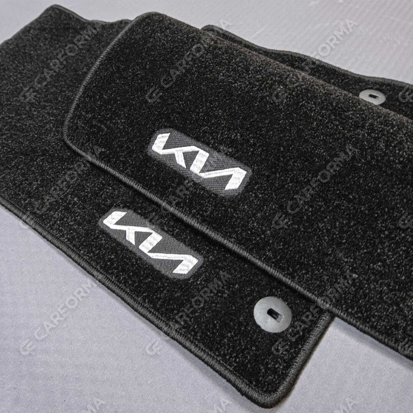 Ворсовые коврики на KIA K9 2018&nbsp;-&nbsp;2026 в Чебоксарах