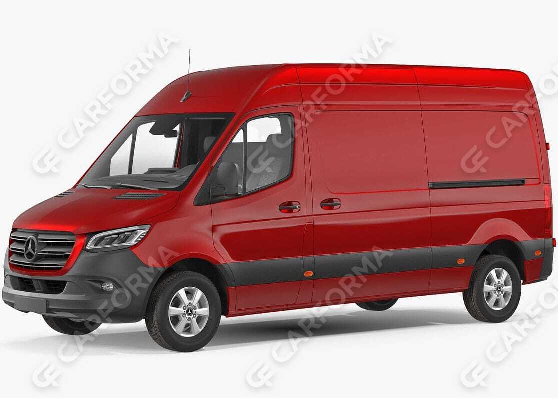 Ворсовые коврики на Mercedes Sprinter (W907/W910) 2018&nbsp;-&nbsp;2026
