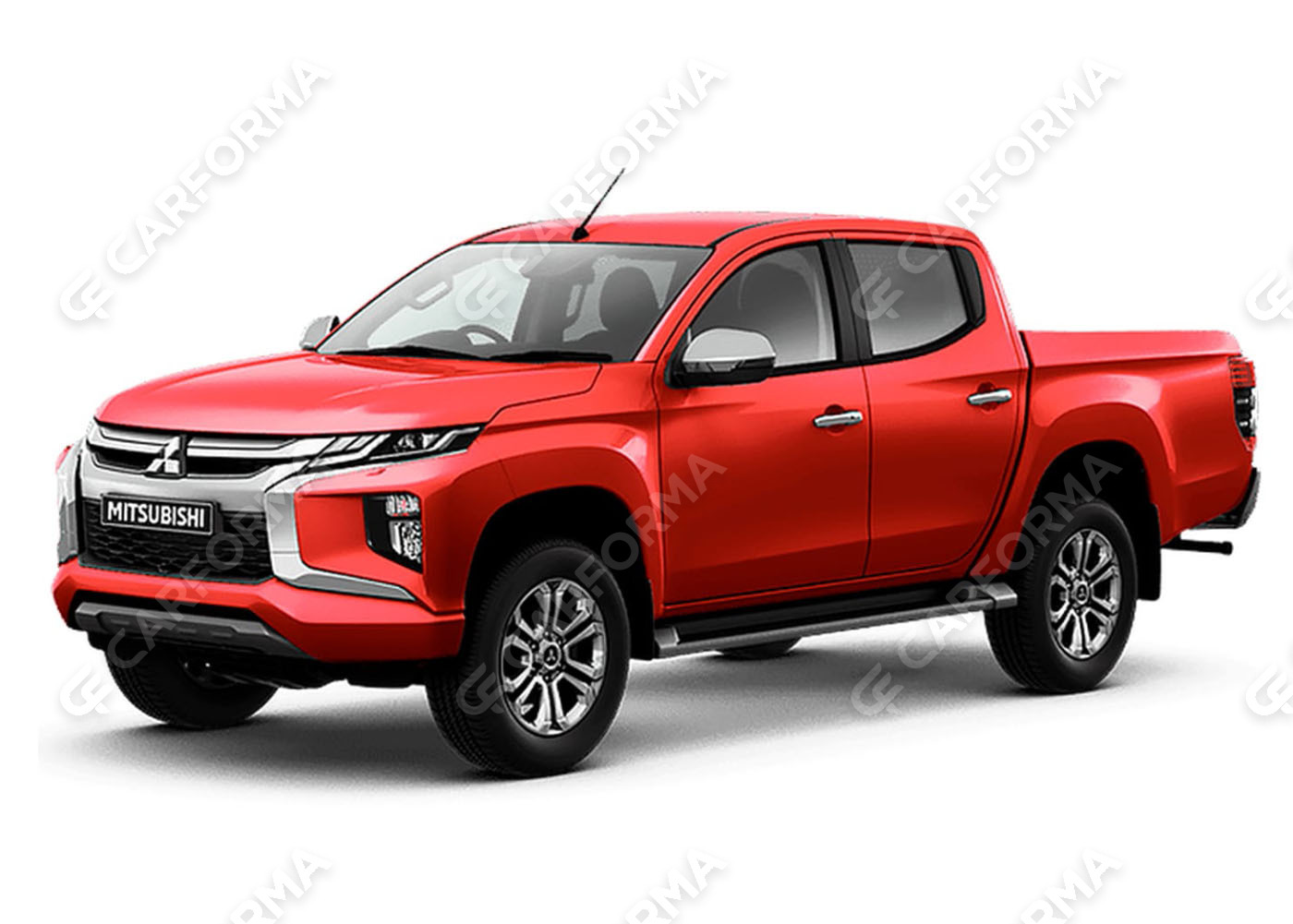 Ворсовые коврики на Mitsubishi L200 V 2015&nbsp;-&nbsp;2023
