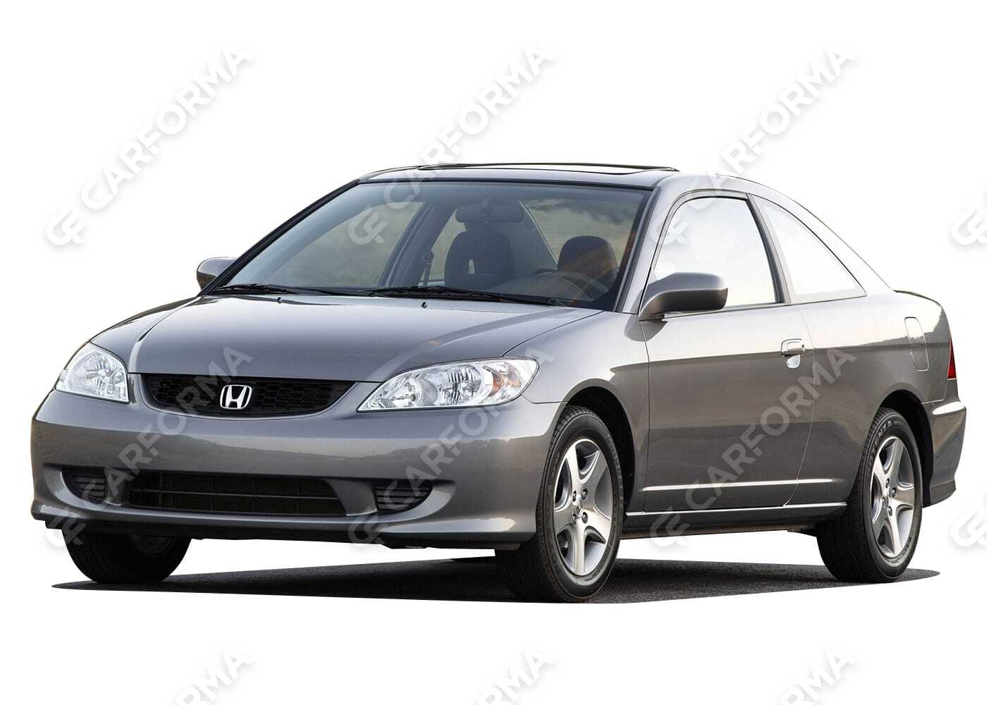 Ворсовые коврики на Honda Civic VII 2d 2001&nbsp;-&nbsp;2006