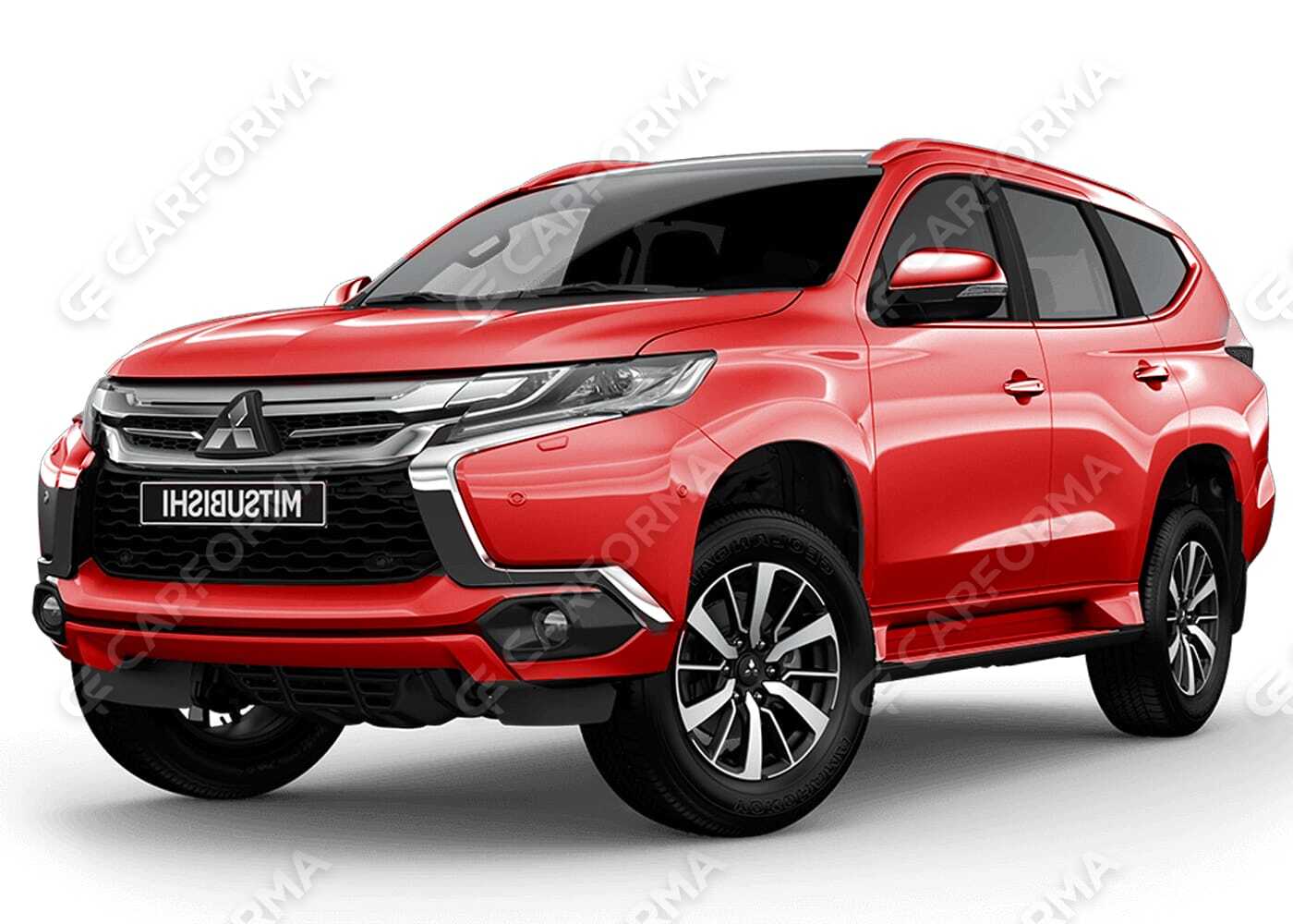 Ворсовые коврики на Mitsubishi Pajero Sport III 2015&nbsp;-&nbsp;2026