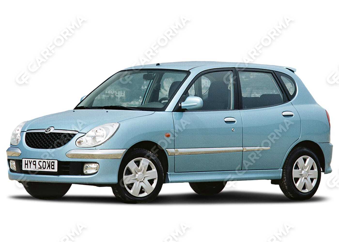 Ворсовые коврики на Daihatsu Storia 1998&nbsp;-&nbsp;2004