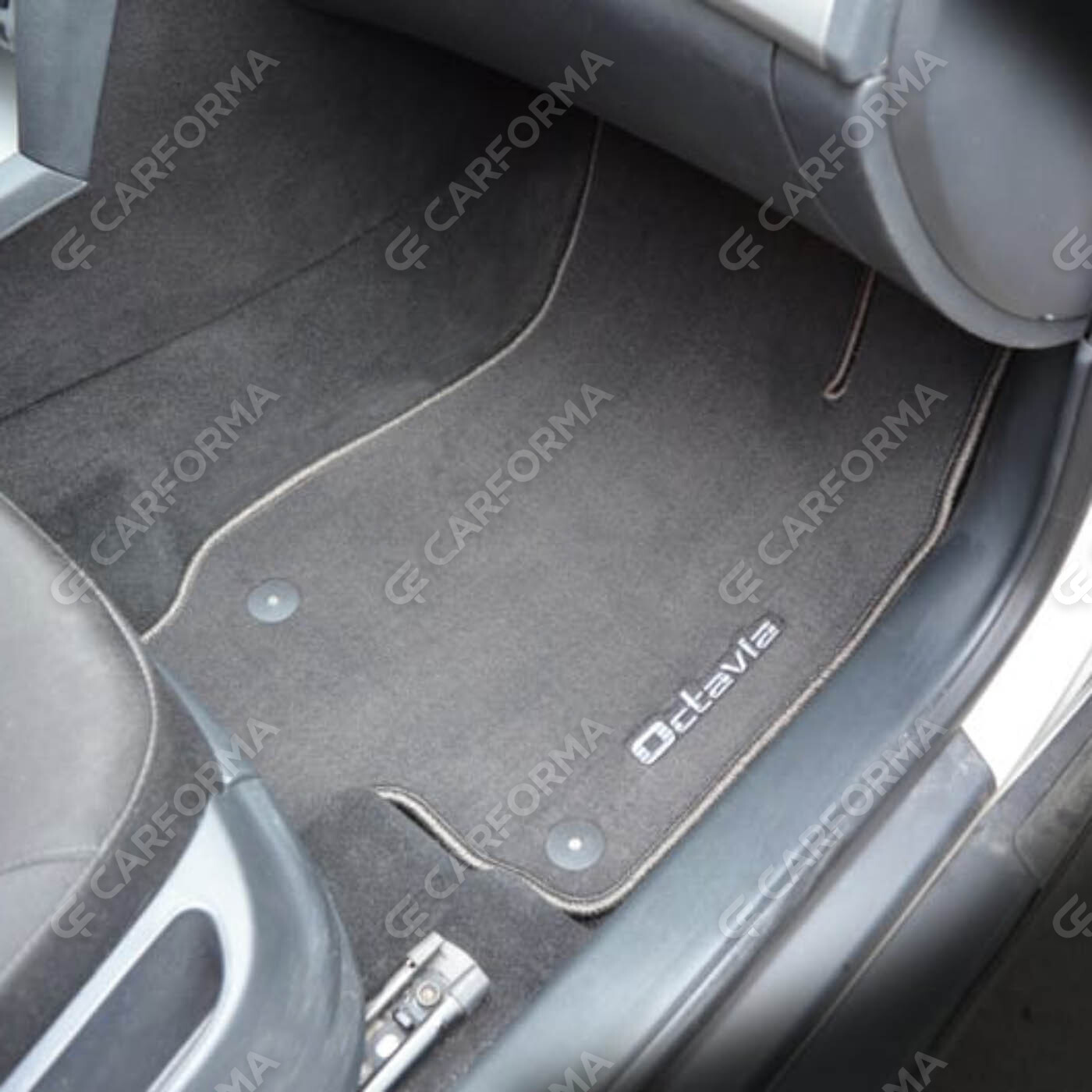 Ворсовые коврики на Skoda Octavia A5 и FL 2004&nbsp;-&nbsp;2013 в Чебоксарах