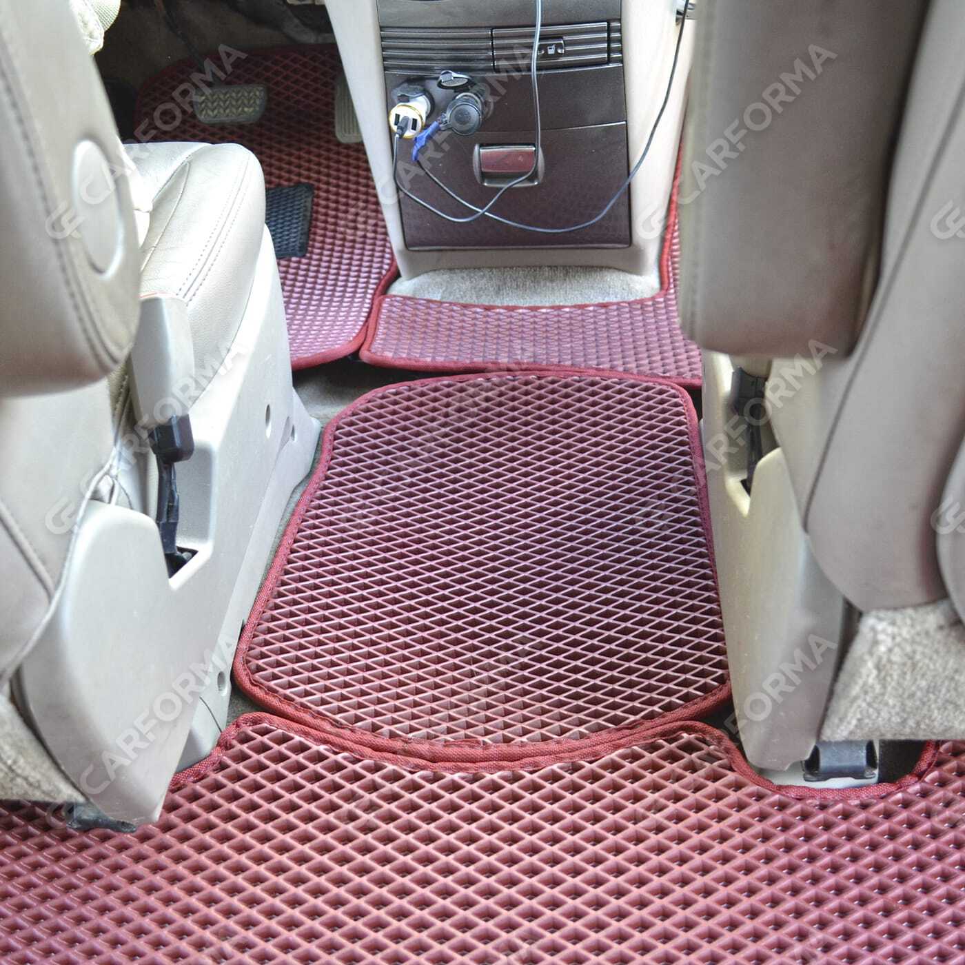 Ворсовые коврики на Toyota Sienna II 2003&nbsp;-&nbsp;2010 в Чебоксарах