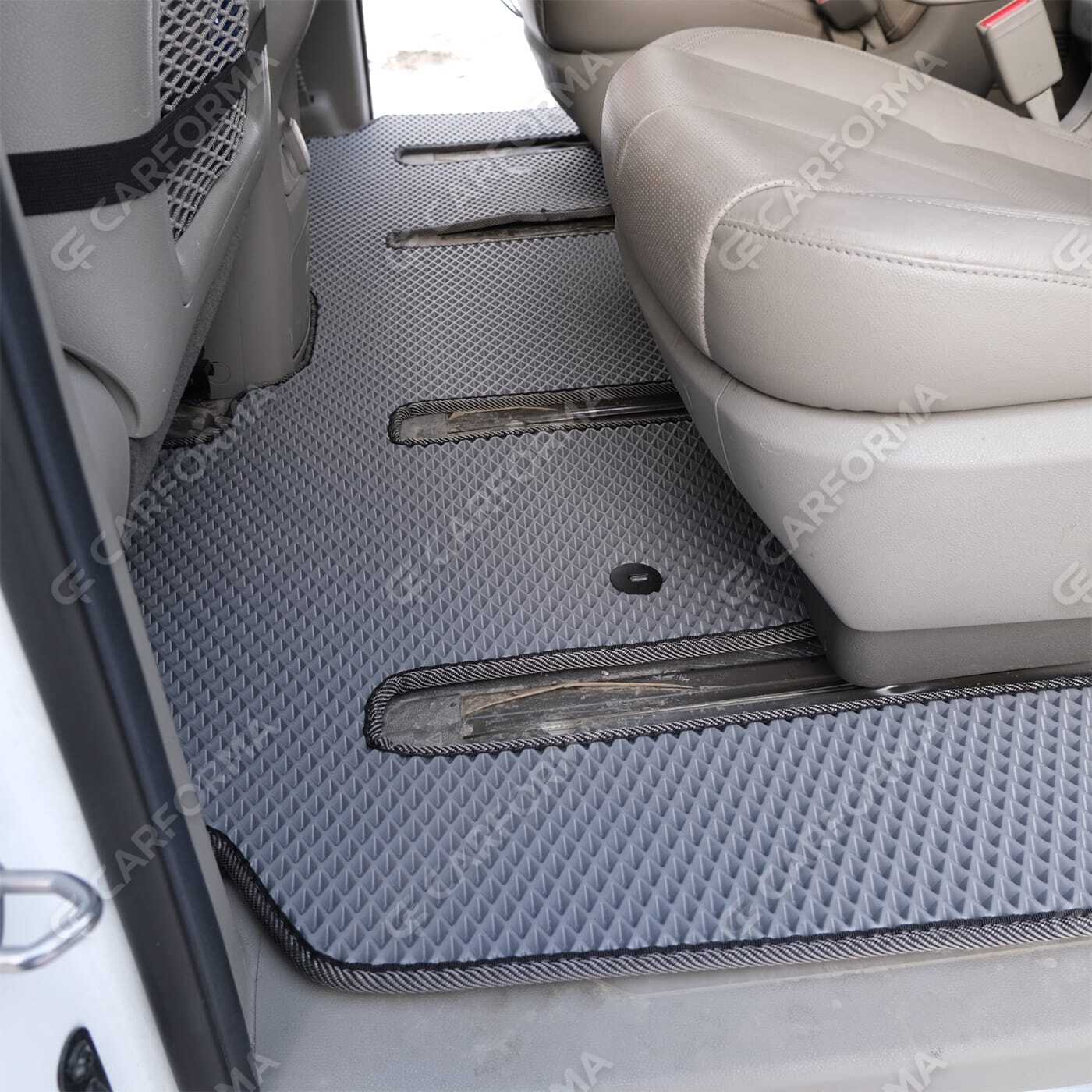 Ворсовые коврики на KIA Carnival III 9 мест и 11 мест 2014&nbsp;-&nbsp;2021 в Чебоксарах