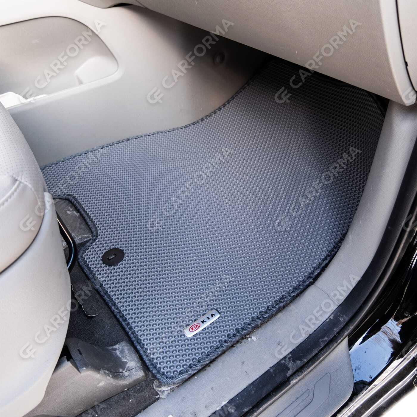 Ворсовые коврики на KIA Carnival III 9 мест и 11 мест 2014&nbsp;-&nbsp;2021 в Чебоксарах