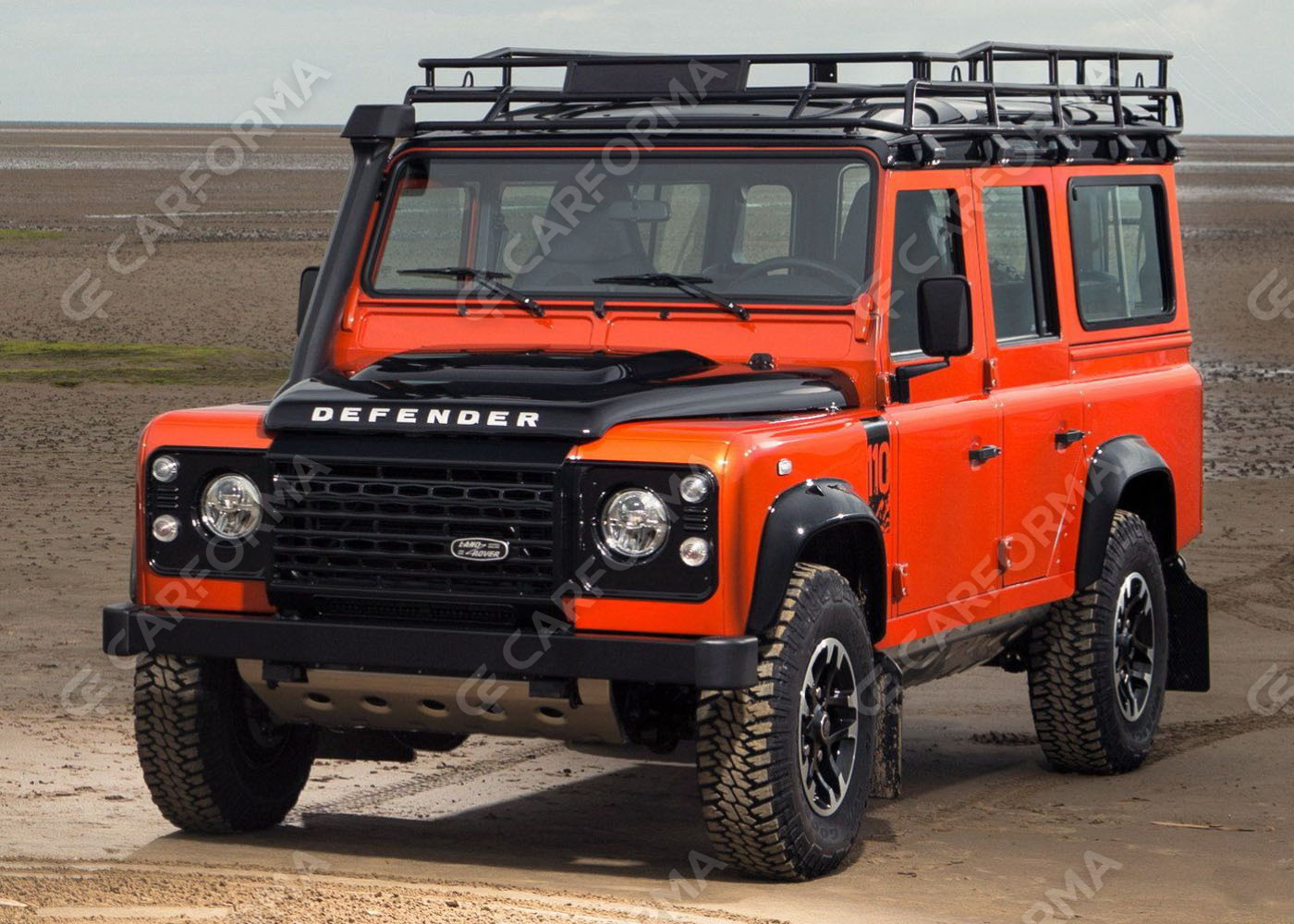 Ворсовые коврики на Land Rover Defender 110 1983&nbsp;-&nbsp;2016