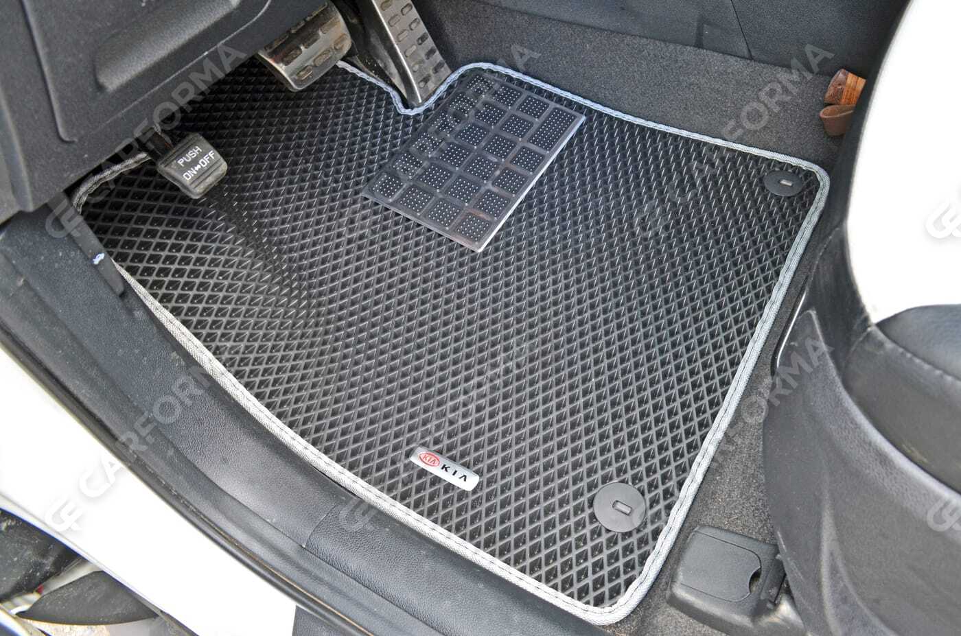 Ворсовые коврики на KIA Sorento III Prime 2015&nbsp;-&nbsp;2020 в Чебоксарах