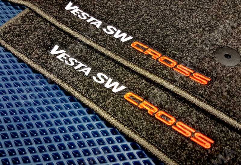 EVA коврики на Lada (ВАЗ) Vesta рестайлинг 2022&nbsp;-&nbsp;2026 в Чебоксарах