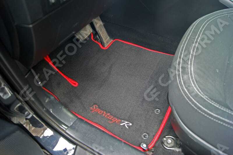 Ворсовые коврики на KIA Sportage III 2010&nbsp;-&nbsp;2016 в Чебоксарах