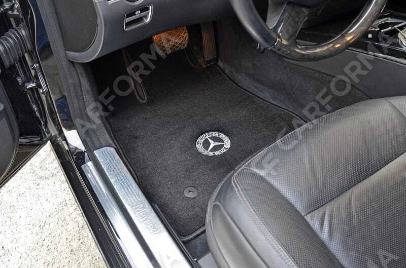 Ворсовые коврики на Mercedes S (W221) 2005&nbsp;-&nbsp;2013 в Чебоксарах