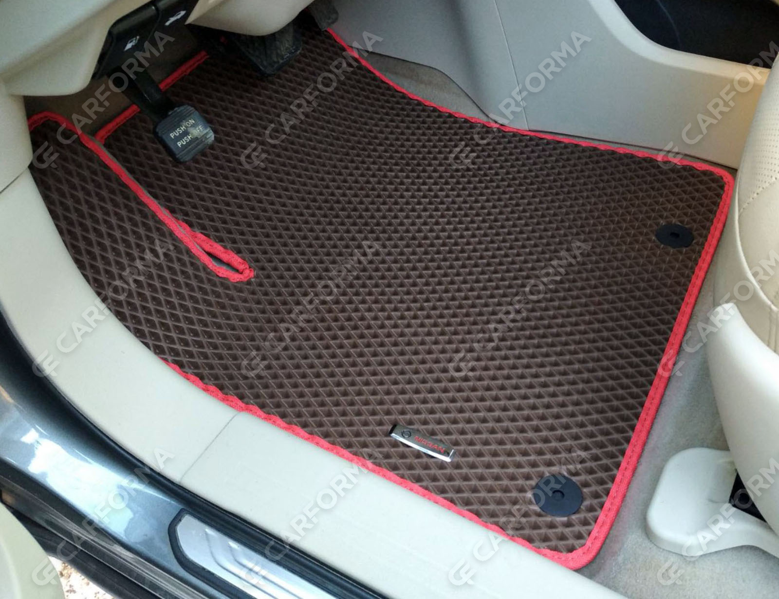 Ворсовые коврики на Nissan Murano (Z52) 2014&nbsp;-&nbsp;2022 в Чебоксарах