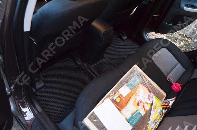 Ворсовые коврики на KIA Ceed II 2012&nbsp;-&nbsp;2018 в Чебоксарах