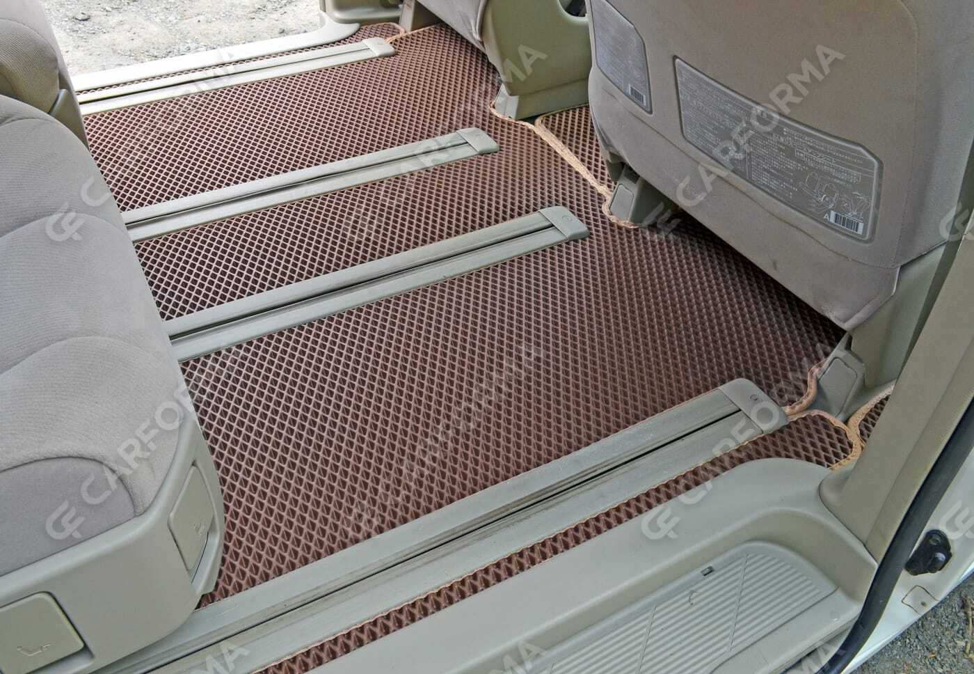 Ворсовые коврики на Toyota Estima III 2006&nbsp;-&nbsp;2019 в Чебоксарах