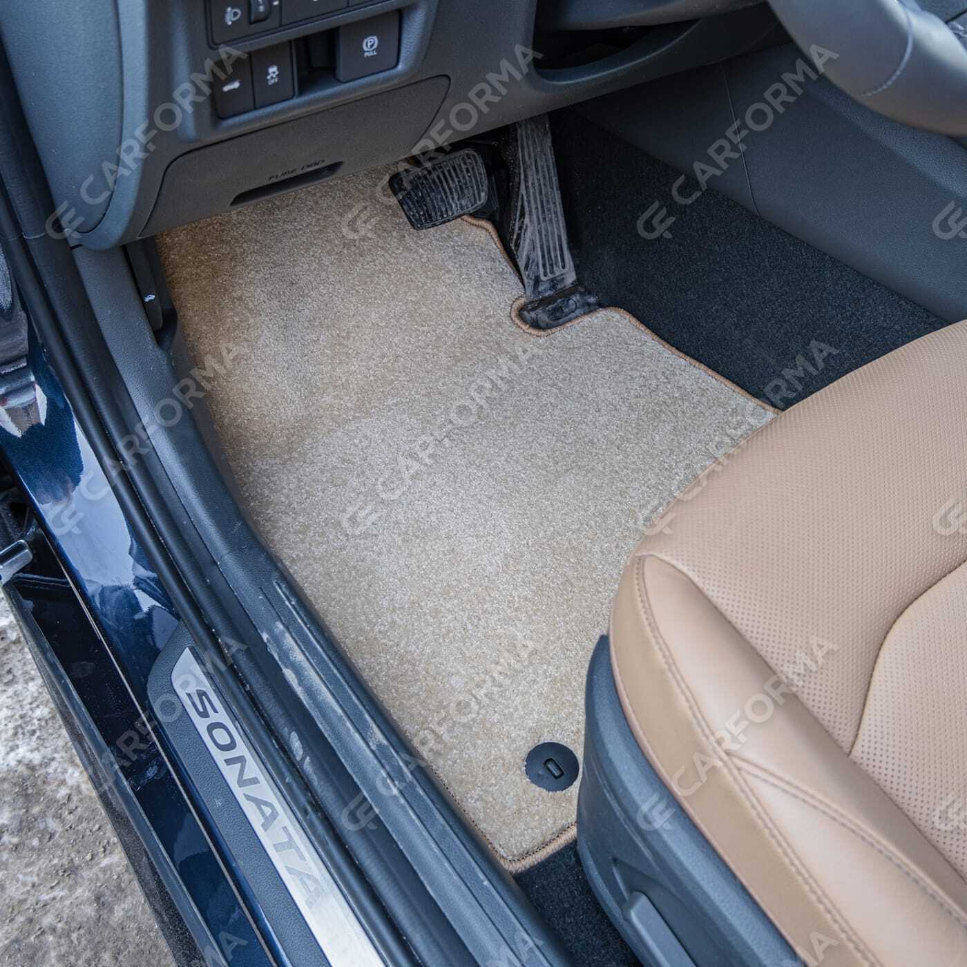 Ворсовые коврики на Hyundai Sonata 8 (DN8) 2019&nbsp;-&nbsp;2026 в Чебоксарах