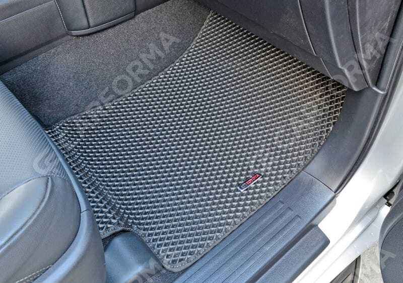 Ворсовые коврики на Toyota Land Cruiser Prado 150 2009&nbsp;-&nbsp;2023 в Чебоксарах