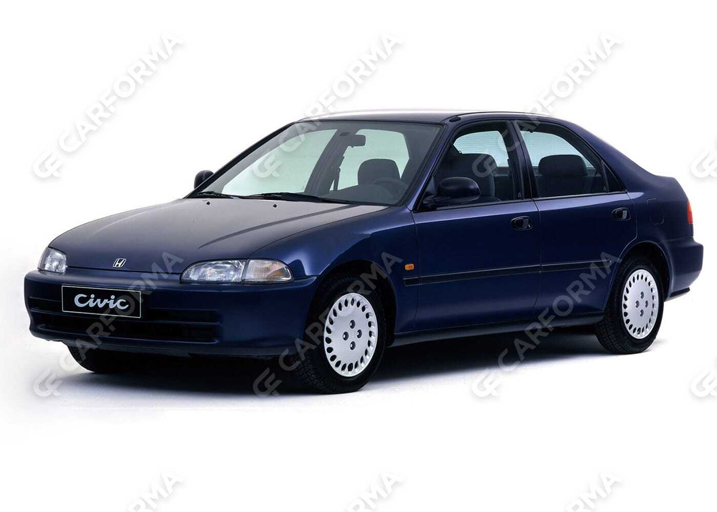 Ворсовые коврики на Honda Civic V 4d 1991&nbsp;-&nbsp;1996 в Чебоксарах
