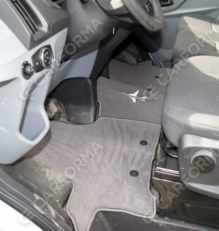 Ворсовые коврики на Ford Transit 7 2013&nbsp;-&nbsp;2026 в Чебоксарах