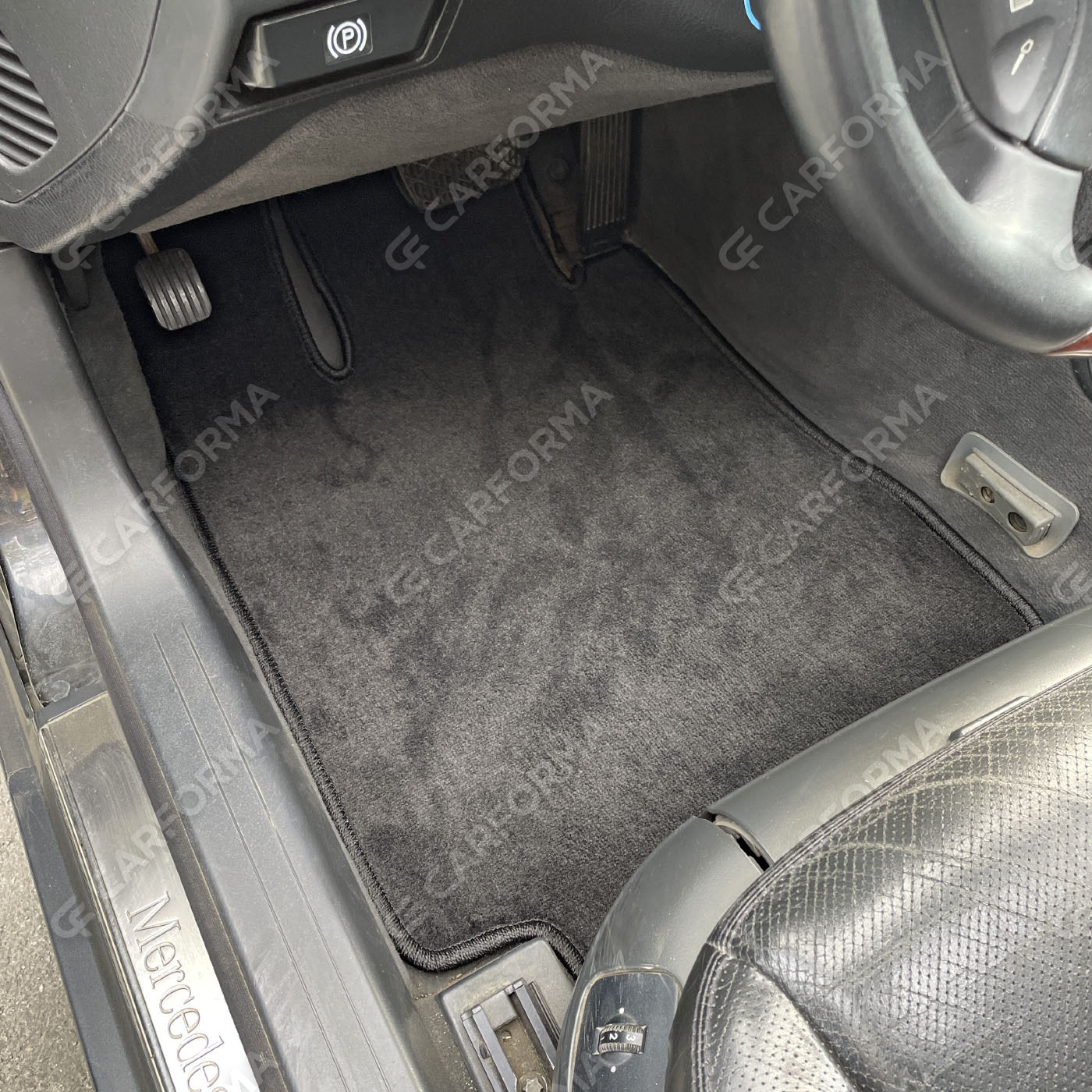 Ворсовые коврики на Mercedes S (W220) 1998&nbsp;-&nbsp;2005 в Чебоксарах