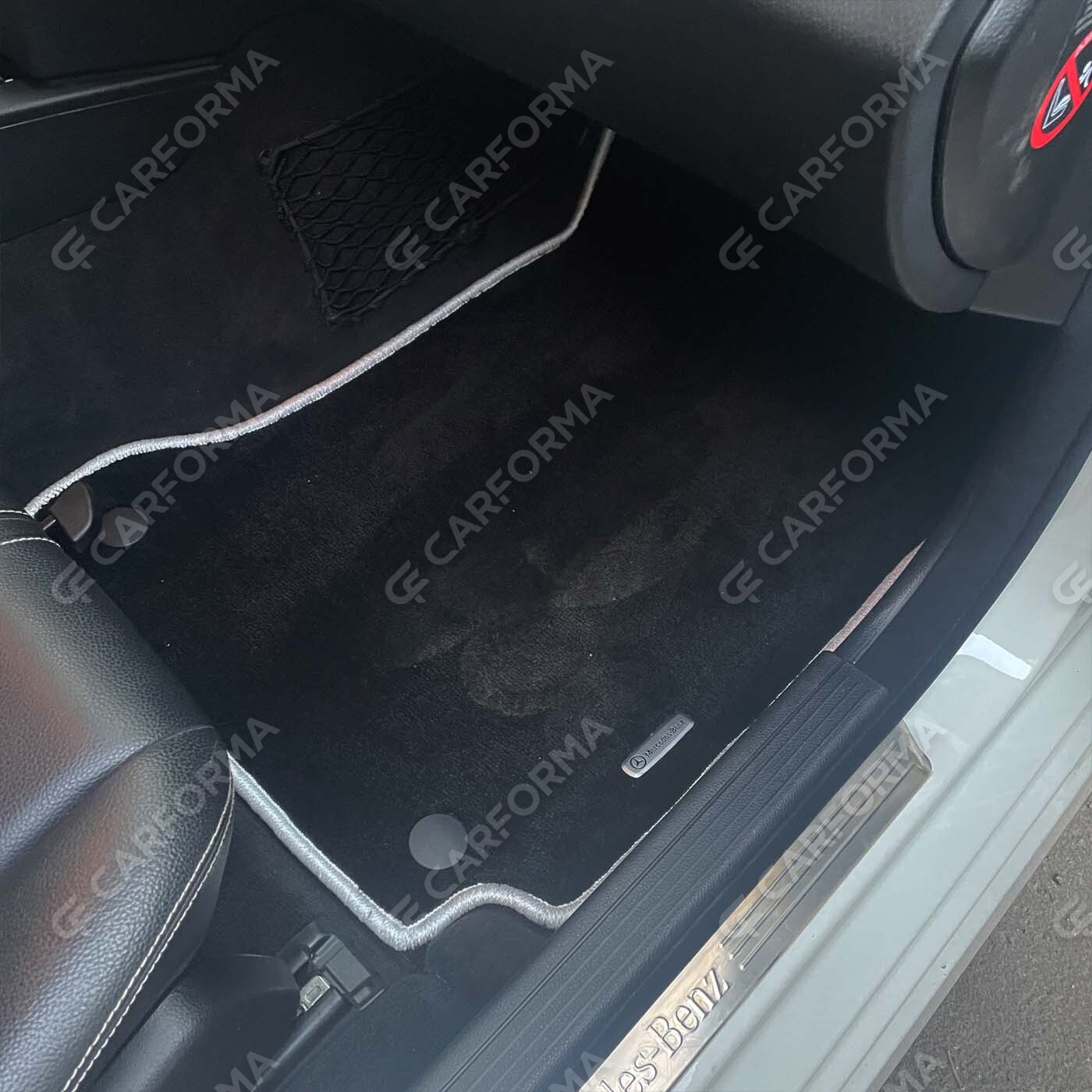 Ворсовые коврики на Mercedes C (W204) 2007&nbsp;-&nbsp;2015 в Чебоксарах