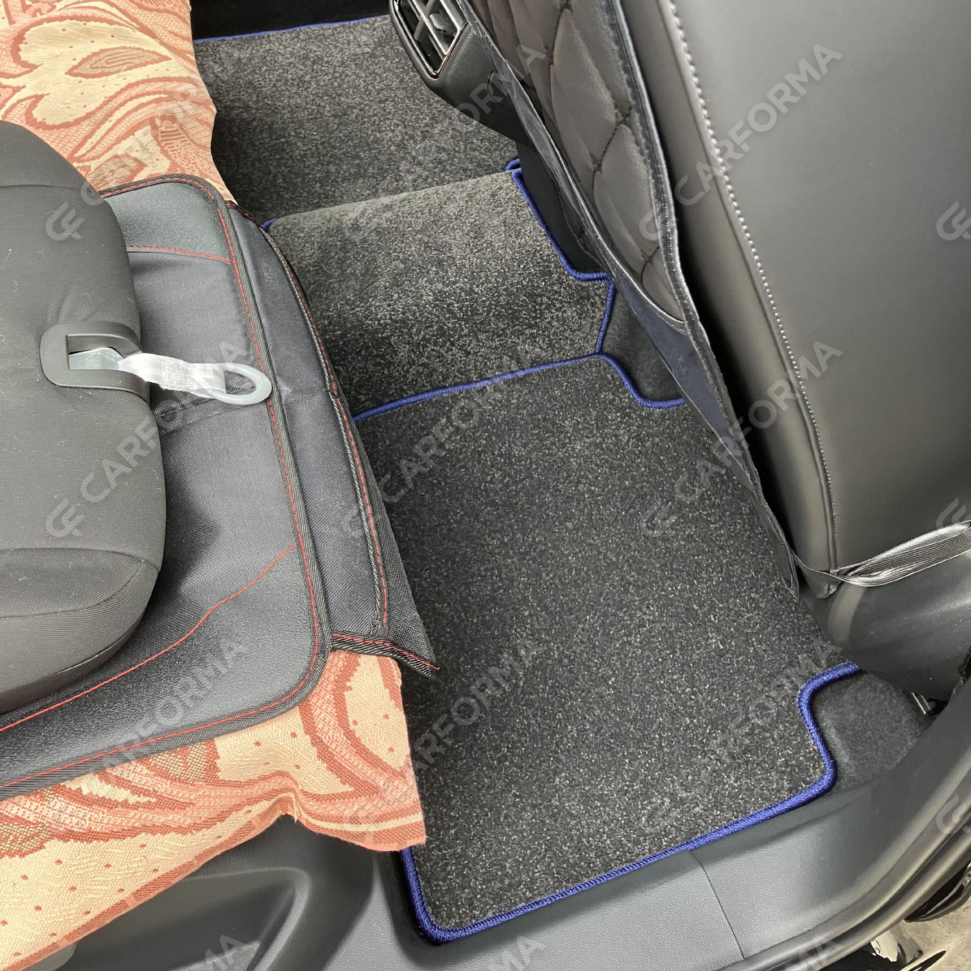 Ворсовые коврики на Volkswagen Tiguan L Pro 2024&nbsp;-&nbsp;2026 в Чебоксарах