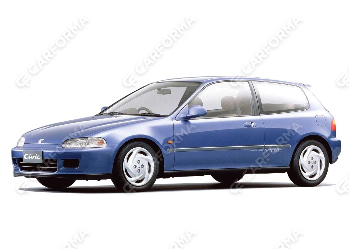Ворсовые коврики на Honda Civic V 3d 1991&nbsp;-&nbsp;1996 в Чебоксарах