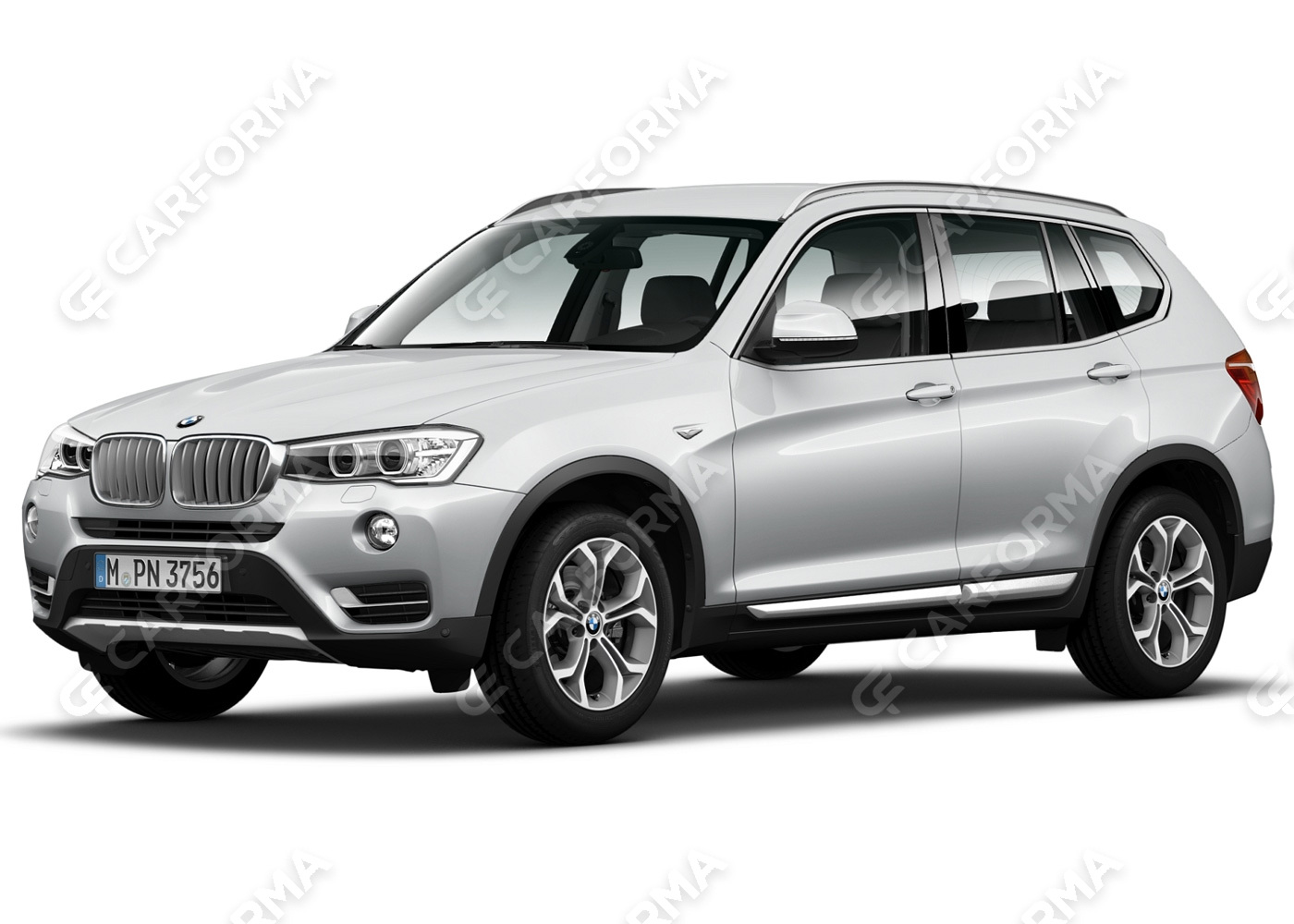 Ворсовые коврики на BMW X3 (F25) 2011&nbsp;-&nbsp;2017 в Чебоксарах