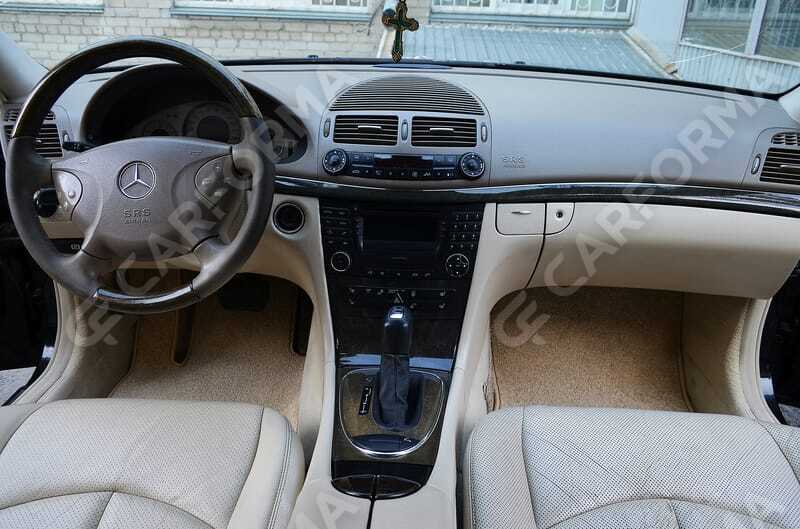 Ворсовые коврики на Mercedes E (W211) 2002&nbsp;-&nbsp;2009 в Чебоксарах