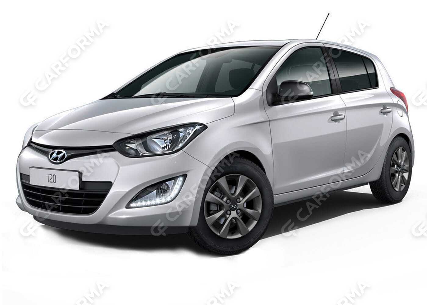 Ворсовые коврики на Hyundai i20 I 2008&nbsp;-&nbsp;2014 в Чебоксарах