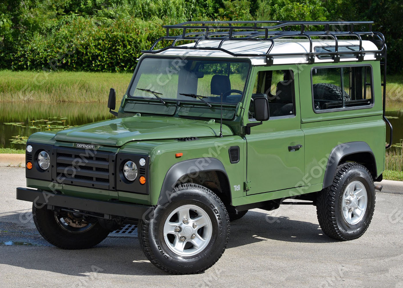 Ворсовые коврики на Land Rover Defender 90 1983&nbsp;-&nbsp;2016