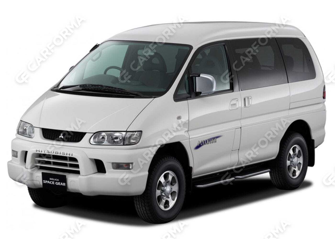 Ворсовые коврики на Mitsubishi Delica 4 1994&nbsp;-&nbsp;2007