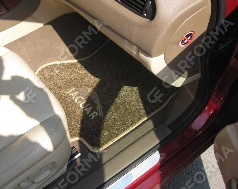Ворсовые коврики на Jaguar S-Type 1998&nbsp;-&nbsp;2008 в Чебоксарах