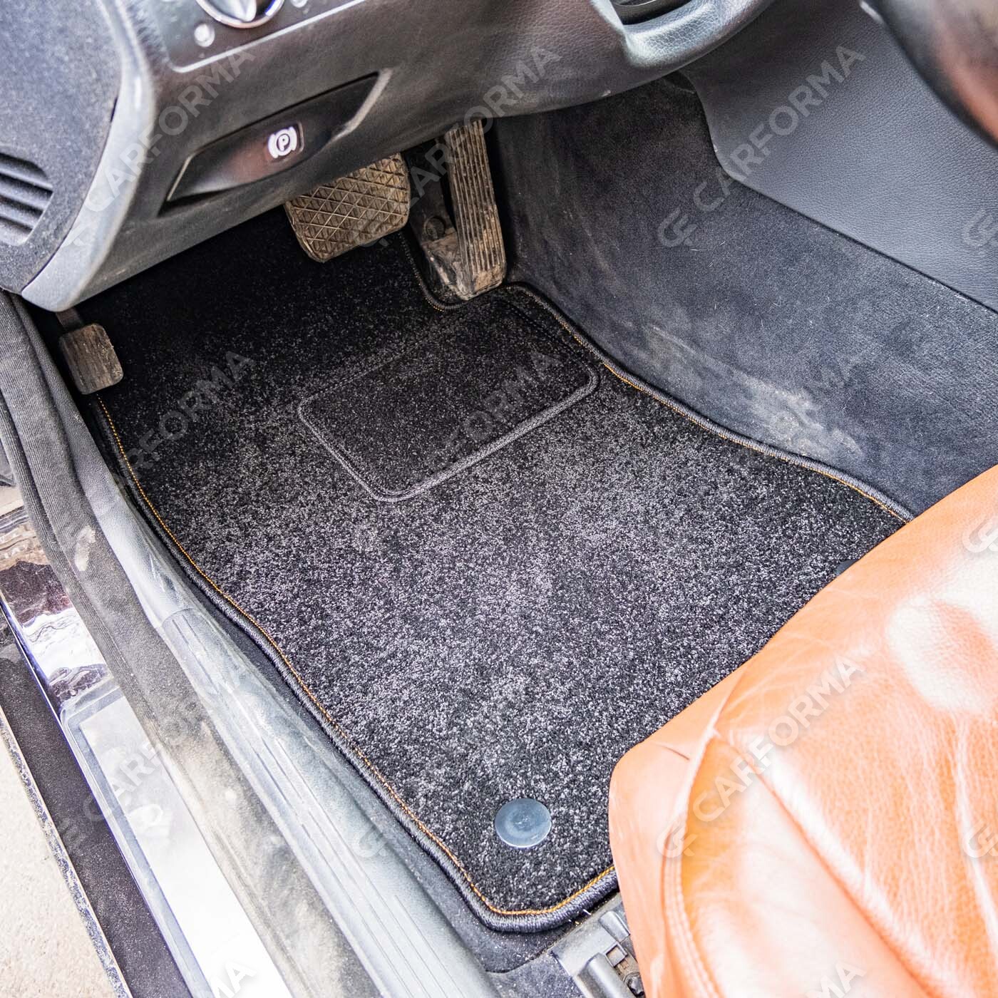 Ворсовые коврики на Mercedes E (W211) 2002&nbsp;-&nbsp;2009 в Чебоксарах