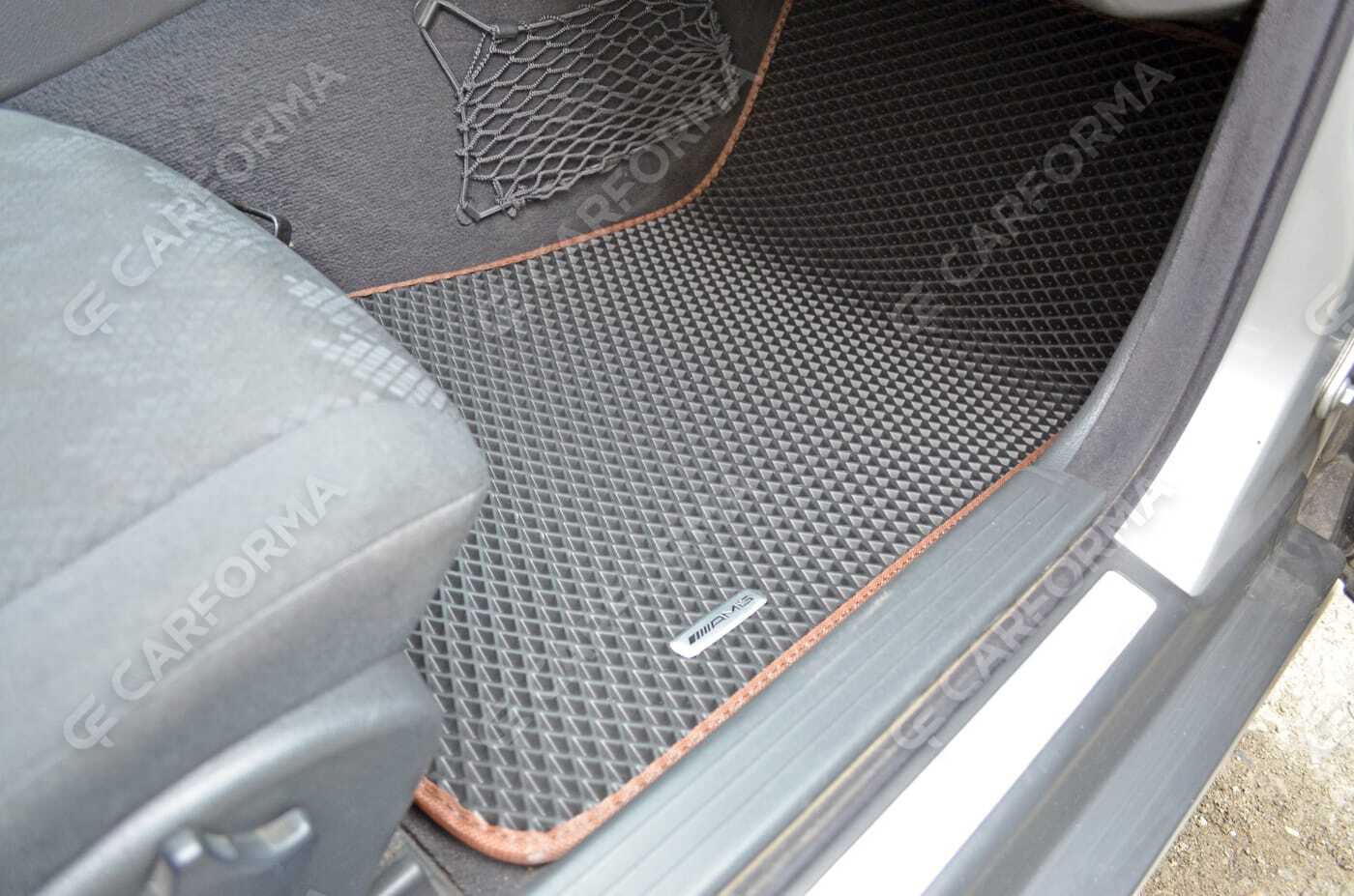 Ворсовые коврики на Mercedes C (W203) 2000&nbsp;-&nbsp;2008 в Чебоксарах