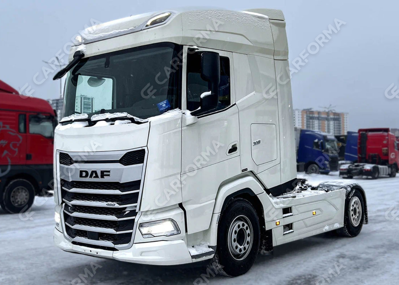 Ворсовые коврики на DAF XF, XG, XG+ 2021&nbsp;-&nbsp;2026