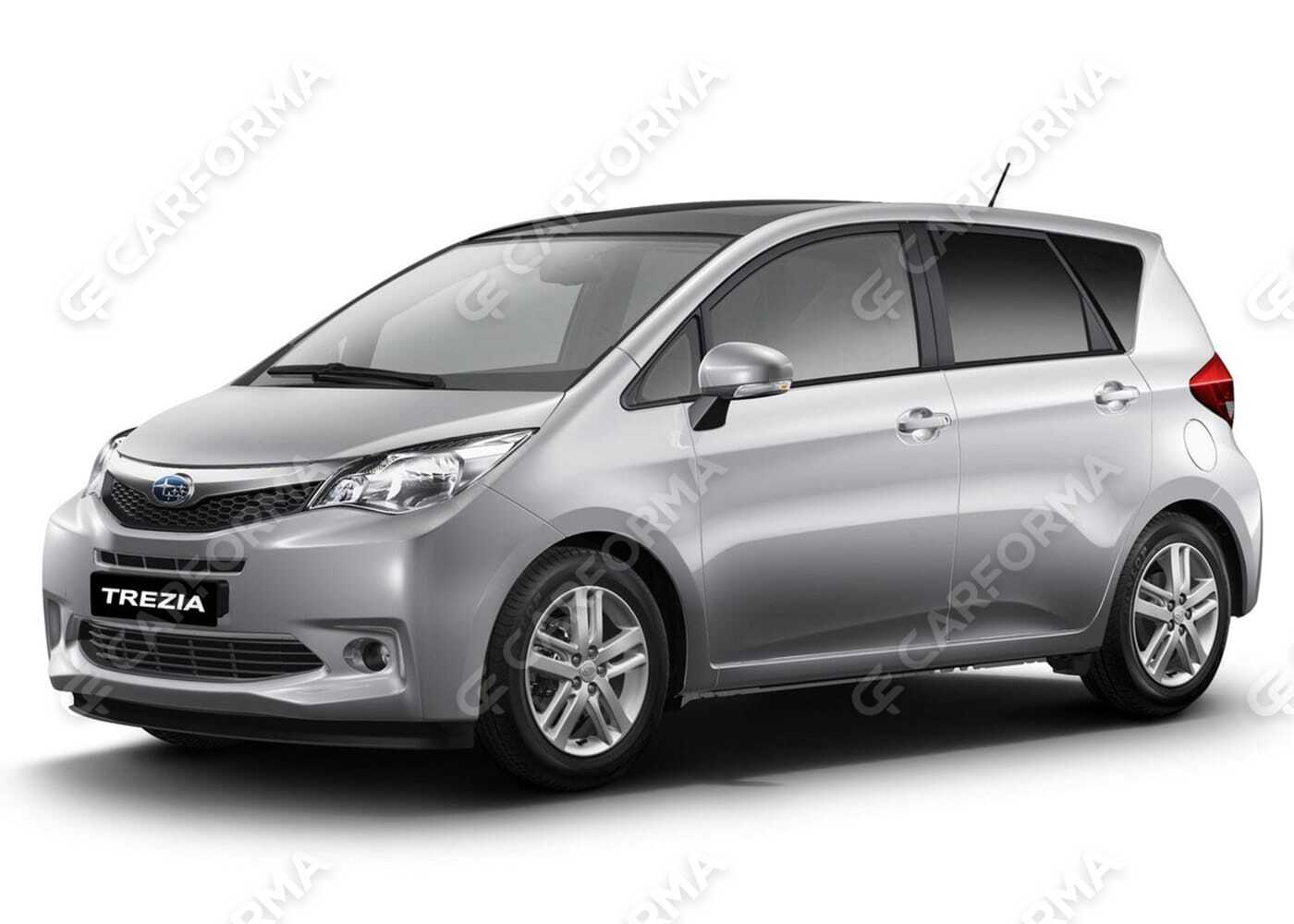 Ворсовые коврики на Subaru Trezia 2010&nbsp;-&nbsp;2016