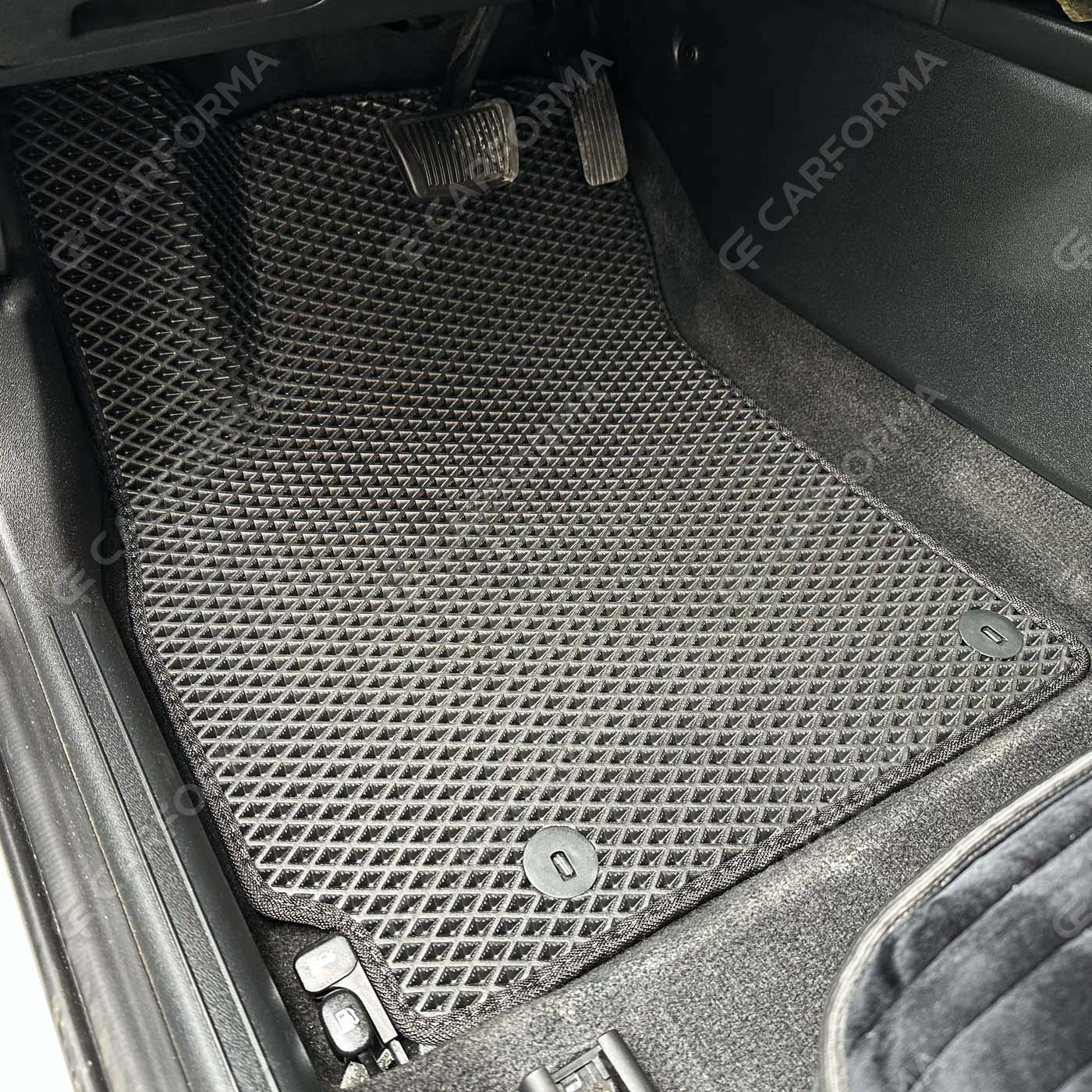 Ворсовые коврики на Hyundai Elantra 7 (CN7) 2020&nbsp;-&nbsp;2026 в Чебоксарах