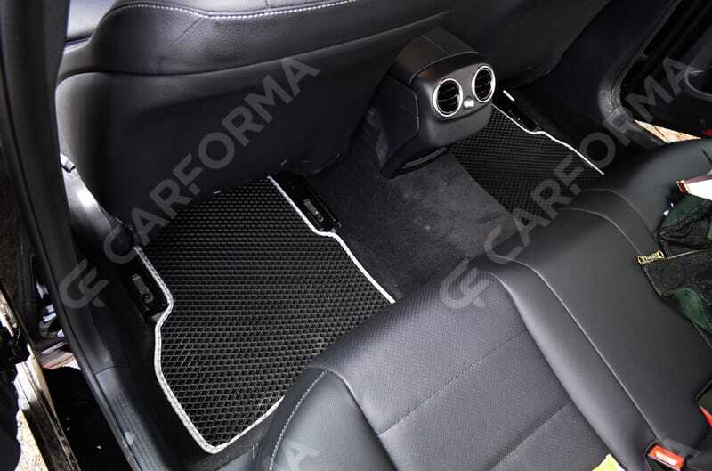 Ворсовые коврики на Mercedes C (W205) 2014&nbsp;-&nbsp;2023 в Чебоксарах