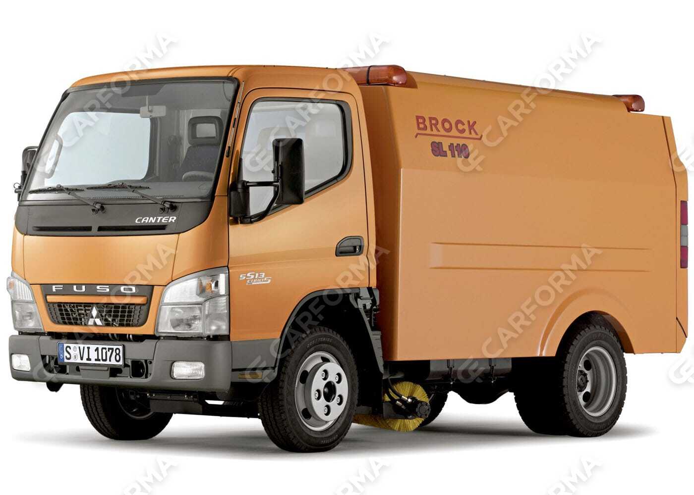 Ворсовые коврики на Mitsubishi Fuso Canter VII узкая кабина 2002&nbsp;-&nbsp;2017