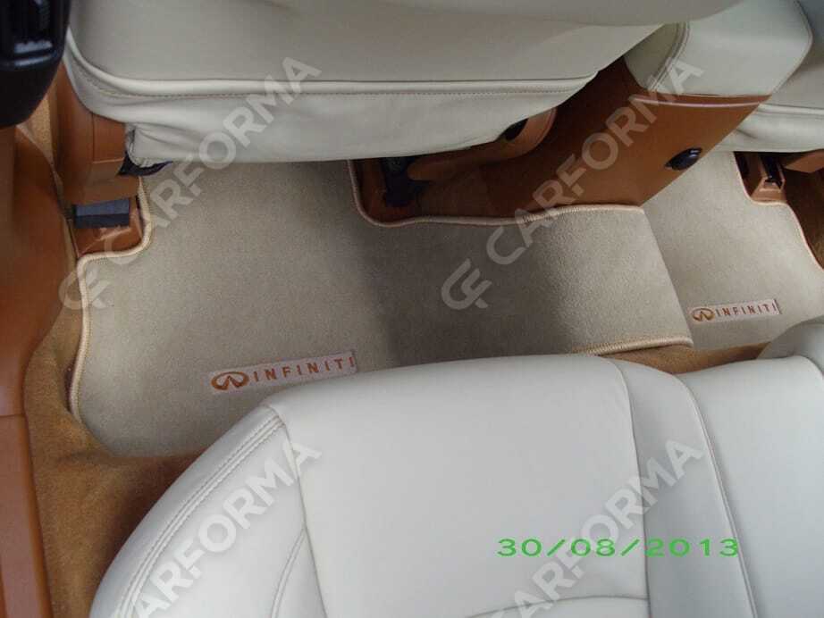 Ворсовые коврики на Infiniti FX I 2003&nbsp;-&nbsp;2008 в Чебоксарах