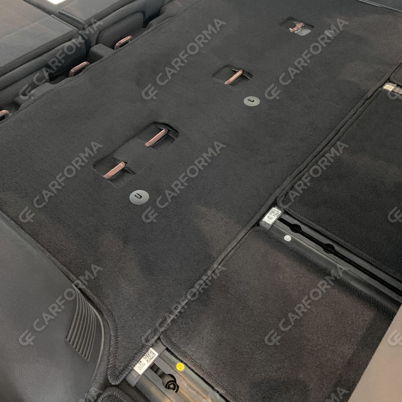 Ворсовые коврики на KIA Carnival IV 7 мест без оттоманок 2020&nbsp;-&nbsp;2026 в Чебоксарах