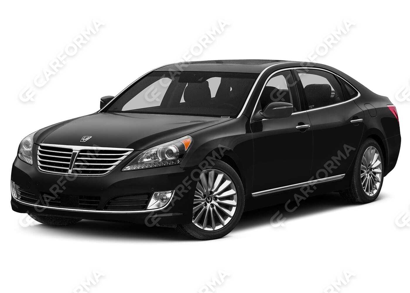 Ворсовые коврики на Hyundai Equus 2010&nbsp;-&nbsp;2017