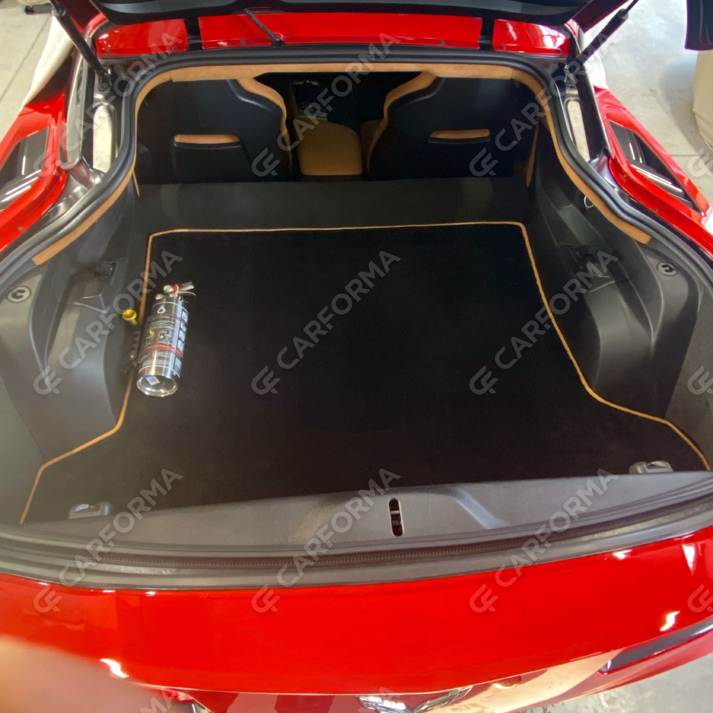 Ворсовые коврики на Chevrolet Corvette 2013&nbsp;-&nbsp;2020 в Чебоксарах