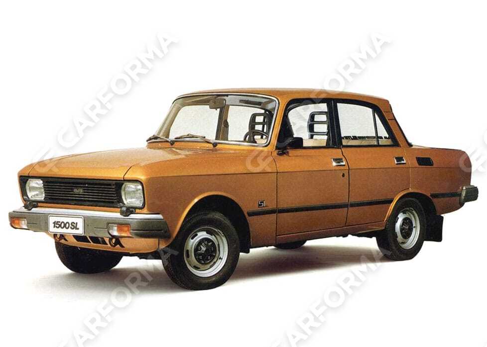 Ворсовые коврики на Москвич 2140 1975&nbsp;-&nbsp;1988